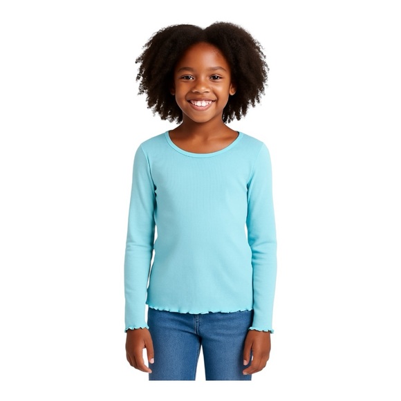 thereabouts Other - Thereabouts Girls Blue Long Sleeve Top Size Small 7/8